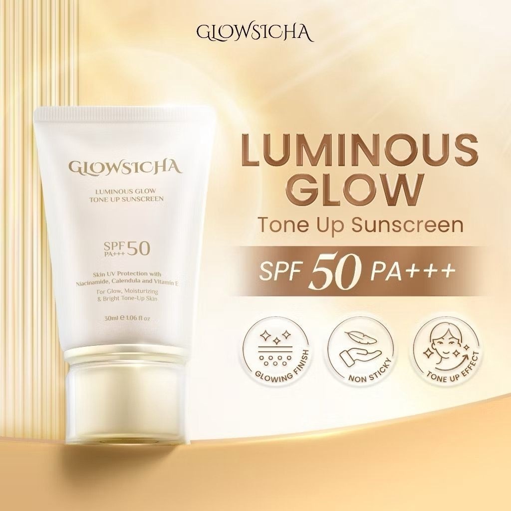 Glowsicha Luminous Glow Tone Up Sunscreen 30 gram