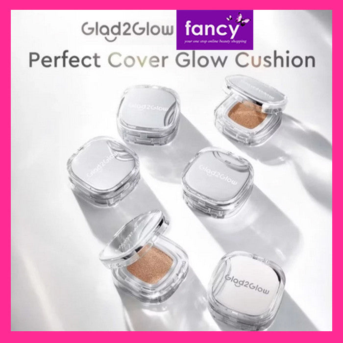 G2G Glad2Glow Perfect Cover GLOW Cushion 11g NEW | Cushion Hasil Glowing Melembabkan