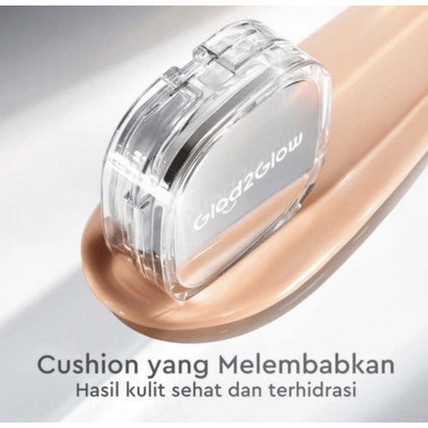 G2G Glad2Glow Perfect Cover GLOW Cushion 11g NEW | Cushion Hasil Glowing Melembabkan