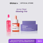GLOW FX Clear Skin & Glow Complete 4 Step Bundle - Skincare Lengkap Jerawat & Brightening 4 Langkah