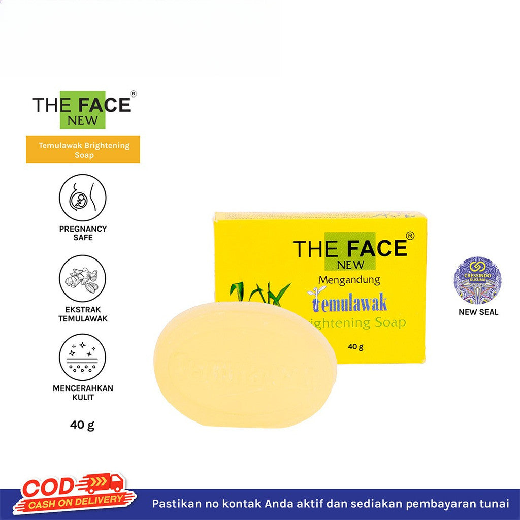 THE FACE Temulawak Brightening Soap 40gr | Man Corner