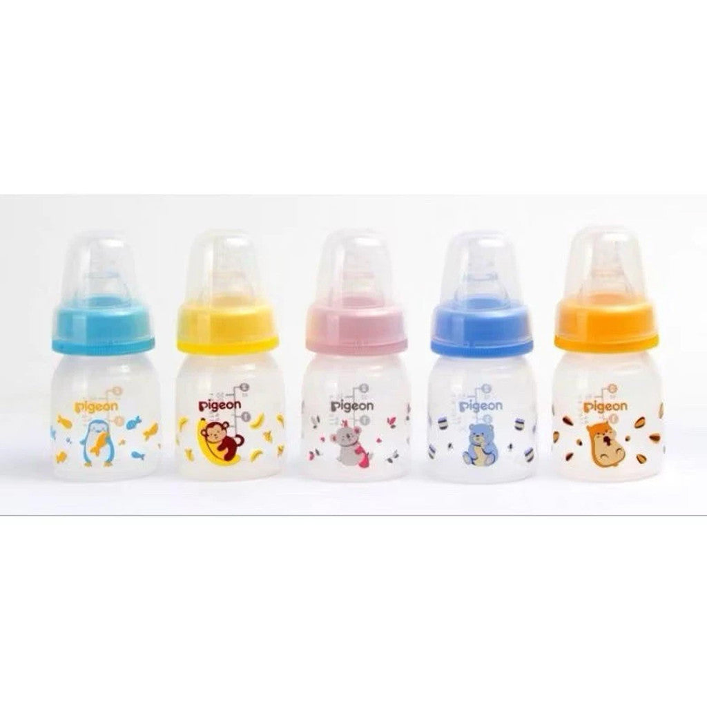 Pigeon PP Slim Neck Bottle 240ml 120ml 50ml - Botol Susu Pigeon Leher Standar Eco Pack