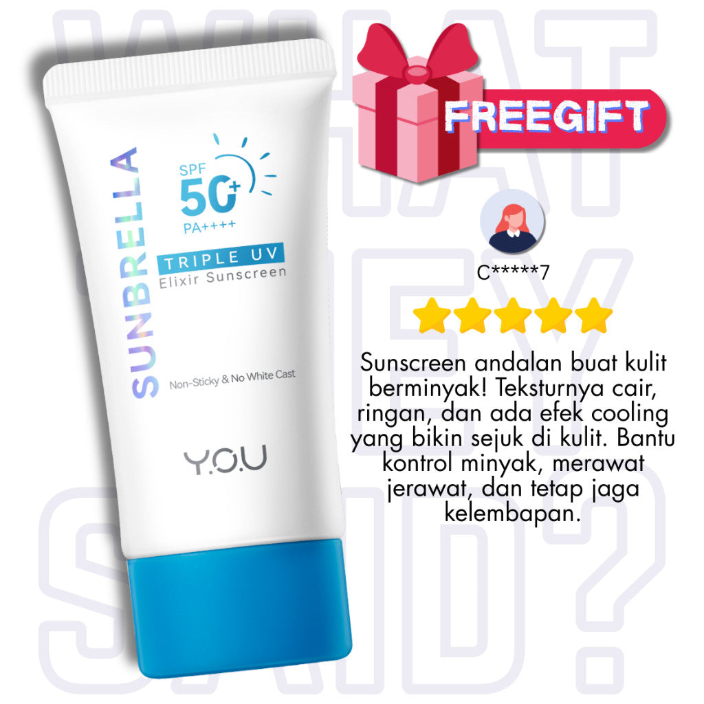 Y.O.U Sunbrella Sunscreen | Triple UV, 2% Niacinamide Brightening, Tone Up, Acnecare, Airy Outdoor,Airy Ultra Spray, Acna Shield Light