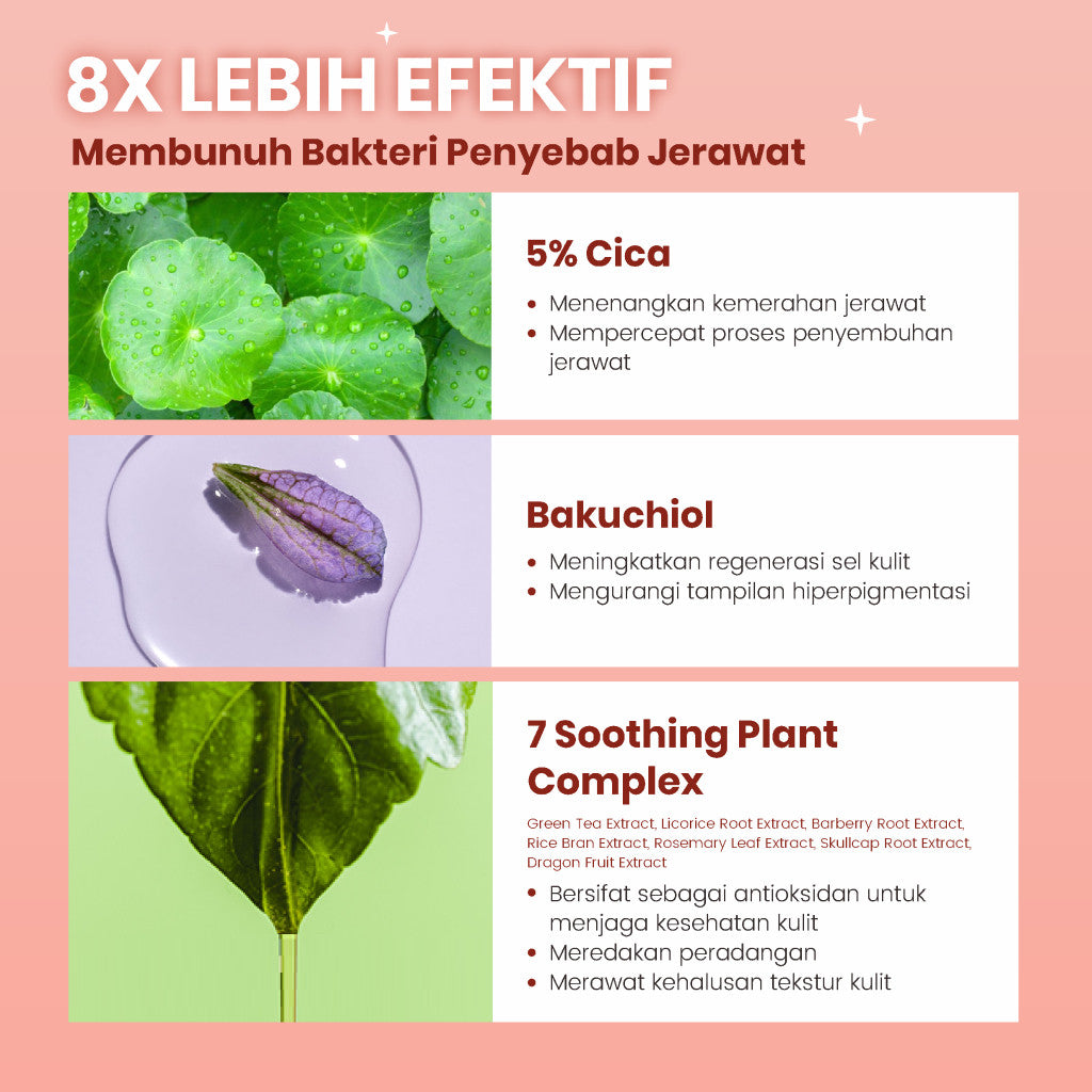 [Twin Pack] GLOW FX Acne Pure Serum - Serum Jerawat Meradang dan Hempas Jerawat Batu Tanpa Bekas