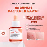 [Clear & Bright Perfecting Trio] GLOW FX Peeling Serum + Glow Bomb Serum 20ml + Acne Pure Serum 20ml
