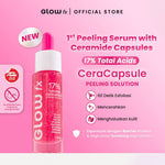 [Spotless Glow Set] GLOW FX 17% Total Acid CeraCapsule Peeling Solution Serum + Acne Pure Serum 20ml