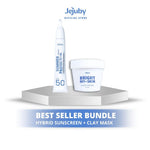 [BEST COMBO] Hybrid Sunscreen Daily Protection SPF 50 PA +++ & Gluta Rice Milk Body Mask Jejuby