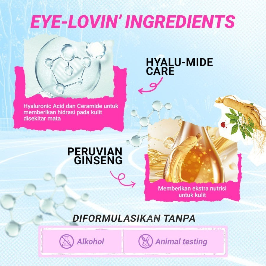 DAZZLE ME Lock&Pop Volumax-ing Longlash-ting Mascara | Duo Eyeliner Series Hyper Stay and Hyper Slim | Eyebrow Pencil Series Pensil Alis Tahan Lama