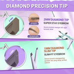 DAZZLE ME Lock&Pop Volumax-ing Longlash-ting Mascara | Duo Eyeliner Series Hyper Stay and Hyper Slim | Eyebrow Pencil Series Pensil Alis Tahan Lama