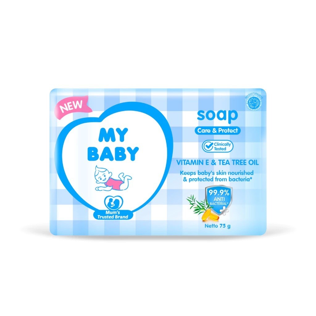 My Baby Bar Soap 60g - Sabun Batang Mandi Bayi Satuan Murah