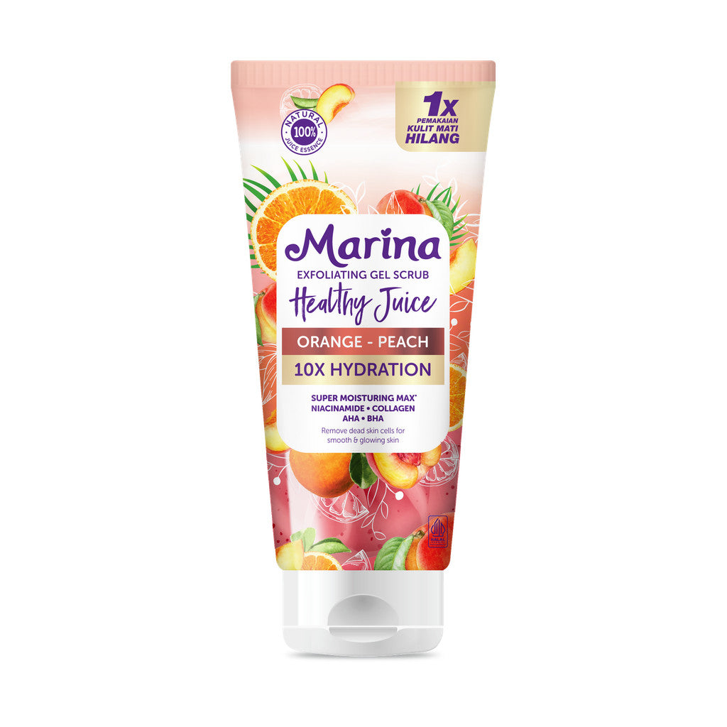 Marina Exfoliating Gel Scrub Healthy Juice 150ml [2pcs]