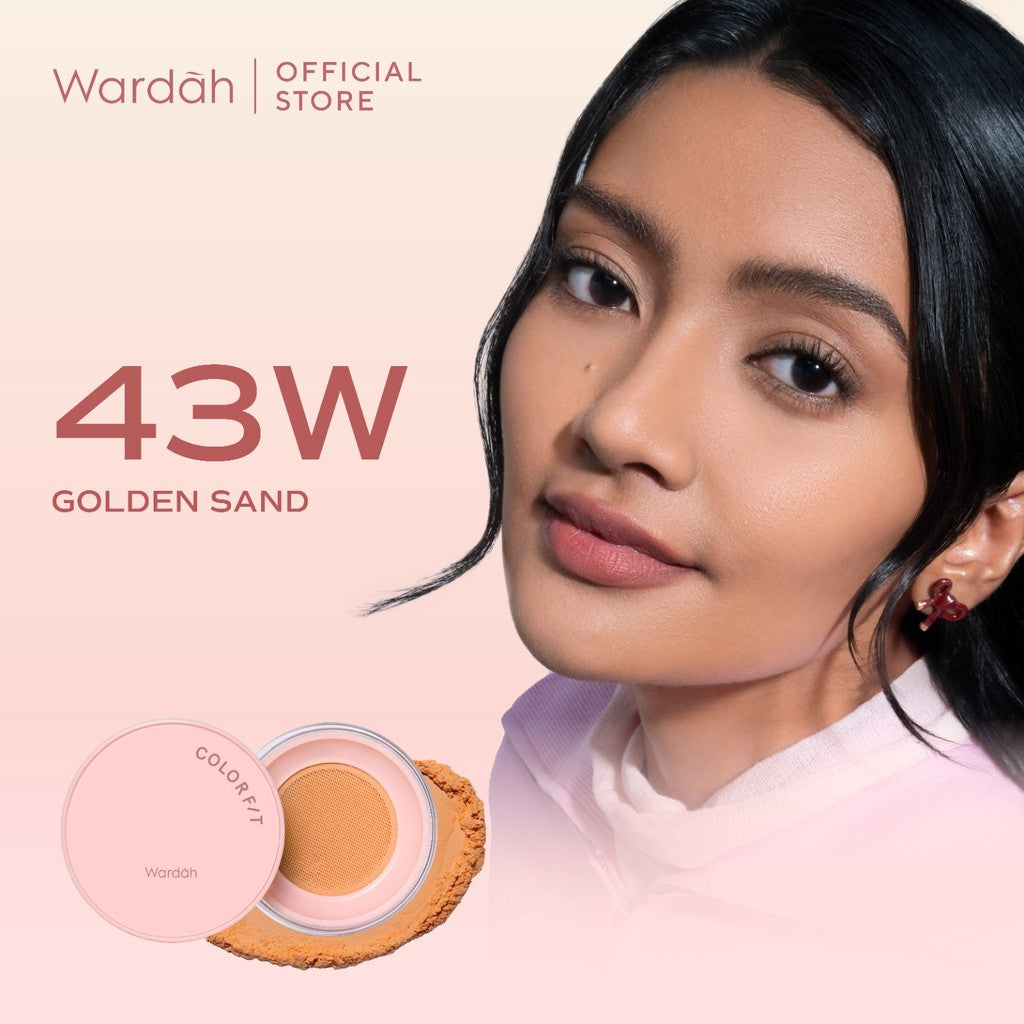 NEW! WARDAH Colorfit HD Blurify Loose Powder + WARDAH Lightening Fresh BB Tint 15ml - Base Makeup Super Ringan Habis Mandi SPF 32 PA+++ Serum Niacinamide, Flawless, Tahan Lama Air Keringat, Bedak Tabur Anak Sekolah Halus Long Lasting Oil Control - Makeup