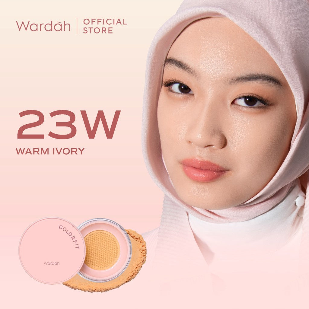 NEW! WARDAH Colorfit HD Blurify Loose Powder + WARDAH Lightening Fresh BB Tint 15ml - Base Makeup Super Ringan Habis Mandi SPF 32 PA+++ Serum Niacinamide, Flawless, Tahan Lama Air Keringat, Bedak Tabur Anak Sekolah Halus Long Lasting Oil Control - Makeup