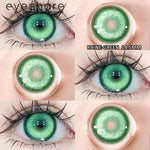 Eyeshare Softlens Big Eyes Merah Biru Ungu Abu-abu Merah Muda 14.5MM 1Pasang Lensa Kontak Cosplay Mata Halloween Softlen