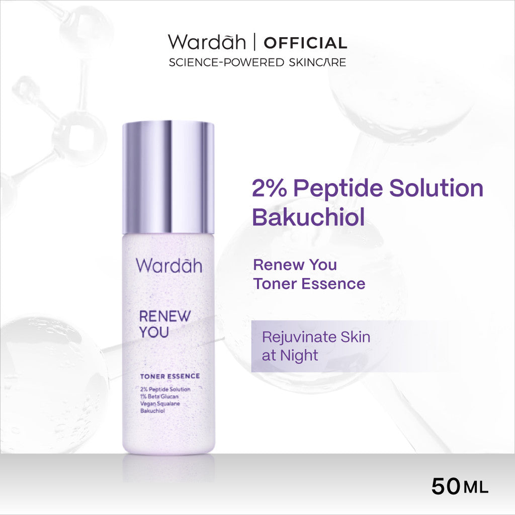 Wardah Toner All Series - Acnederm, Lightening, Crystal Secret, Renew You, Hydra Rose