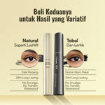 [Wardah Member Exclusive] NEW! WARDAH Mascara - Anti-Gravity Iron Mascara, Hi-Impact Volumizer Mascara, Wardah Zero Trace Mascara Remover - Bulu Mata Lentik Tebal Panjang Natural Maskara Sashfir Ringan Tahan 24 Jam Smudgeproof Waterproof No Clumpy -Makeup
