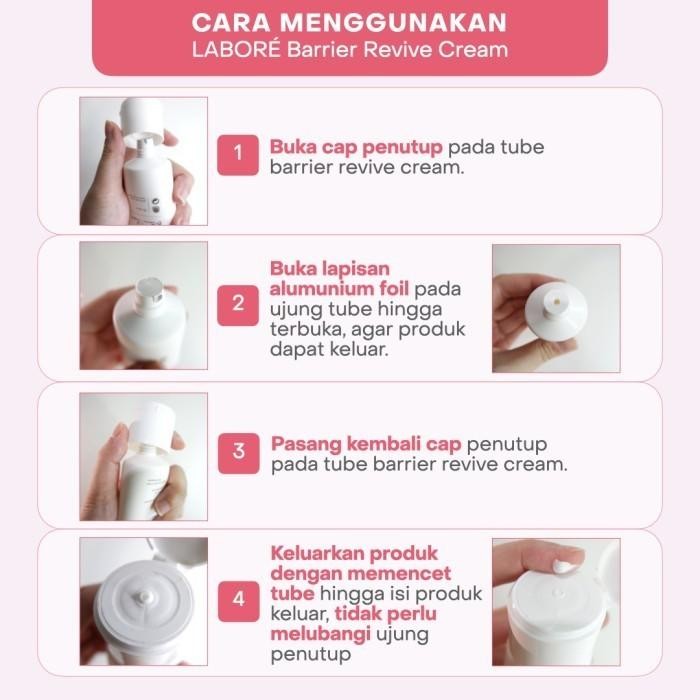 Labore Sensitive Skin Care BiomeRepair Barrier Revive Cream 50 ml - Moisturizer - Melembabkan Kulit - Pelembab Wajah - Perawatan Kulit Expert Ekspert - Facial - Day Cream Night Cream BPOM - Skincare Best Seller - Skincare Viral