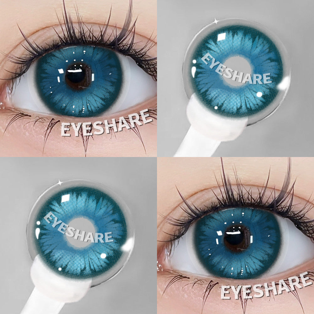Eyeshare Softlens RHINE BLUE 14.5MM 1Pasang Lensa Kontak Big Eyes Cosplay Mata Halloween Softlen