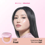 [SPECIAL 11.11] NEW! Emina Glow & Matte 3in1 Skincare Cushion SPF 50 PA++++ 13 G | Flawless Lightweight Make Up Foundation Glowing Skin Transferproof Full High Coverage Bedak Waterproof Sweatproof Dewy Moisturizer Hydrating Barrier Non-Comedogenic BB Crea