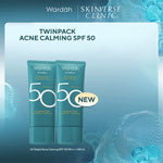 TWINPACK Wardah UV Shield Airy Smooth, Acne Calming, Aqua Fresh, Essential, Tone Up, Physical Sunscreen - Skincare