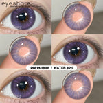 Eyeshare Softlens MONTREAL Gray Big Eyes 14.5mm 1Pasang Lensa Kontak Pupil Berwarna Terang
