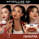 [4 NEW SHADES MILK TEA LIMITED EDITION] MAYBELLINE OFFICIAL Superstay Vinyl Ink 4.2 ml - Shiny Pigmented Liquid Lipstik Lipstick Make Up Lipcream Longlasting Waterproof Tahan Lama 16 Jam Lipstik Lipgloss Lipbalm Liptint
