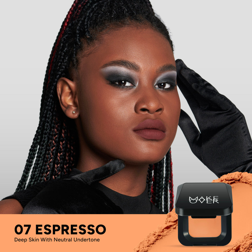 [SPECIAL BUNDLE - 2in1] Powder and Bronzer Bundle: NEW! Perfect Cover Powder Foundation + NEW! Perfect Cover Powder Foundation Mini Shades Espresso - Paket Lengkap Bedak Padat TWC Two Way Cake untuk Complexion dan Bronzer