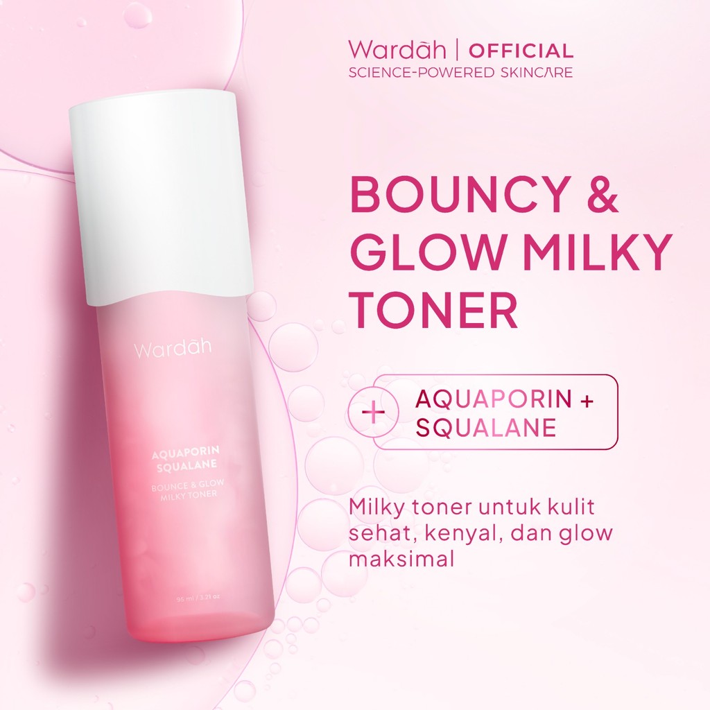 [Wardah Member Exclusive] Wardah Toner All Series - Acnederm, Lightening, Crystal Secret, Renew You, Hydra Rose