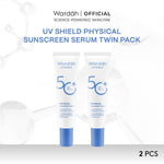 [TINTINTINWIN'S PICKS] TWINPACK WARDAH UV Shield Airy Smooth, Acne Calming, Aqua Fresh, Essential, Tone Up, Physical Sunscreen - Skincare