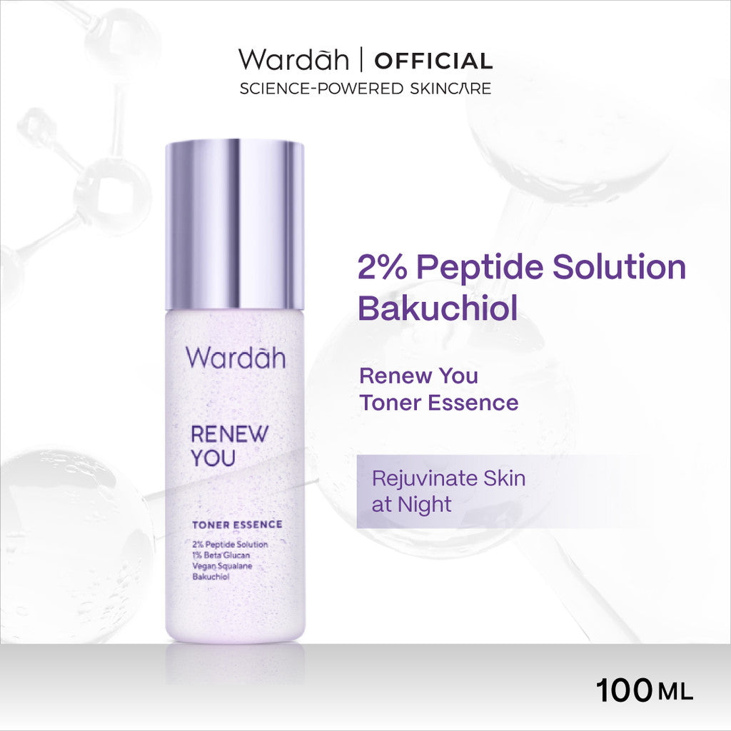 Wardah Toner All Series - Acnederm, Lightening, Crystal Secret, Renew You, Hydra Rose