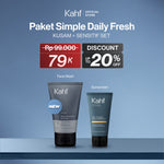 [SPECIAL KAHF DECODE : PAKET PERAWATAN KULIT NORMAL - BERMINYAK] Paket Simple Daily Fresh - 2in1 Bundle  untuk Perawatan Daily Care Use Tanpa Ribet