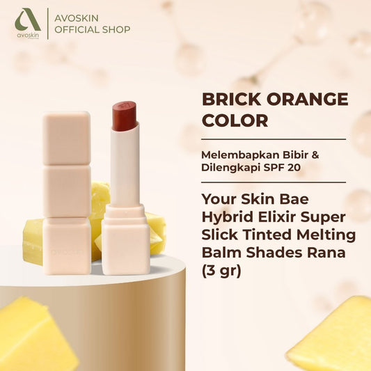 [SPECIAL PRICE] YSB Hybrid Elixir Super Slick Tinted Melting Balm SPF 20 Rana (3 gr)