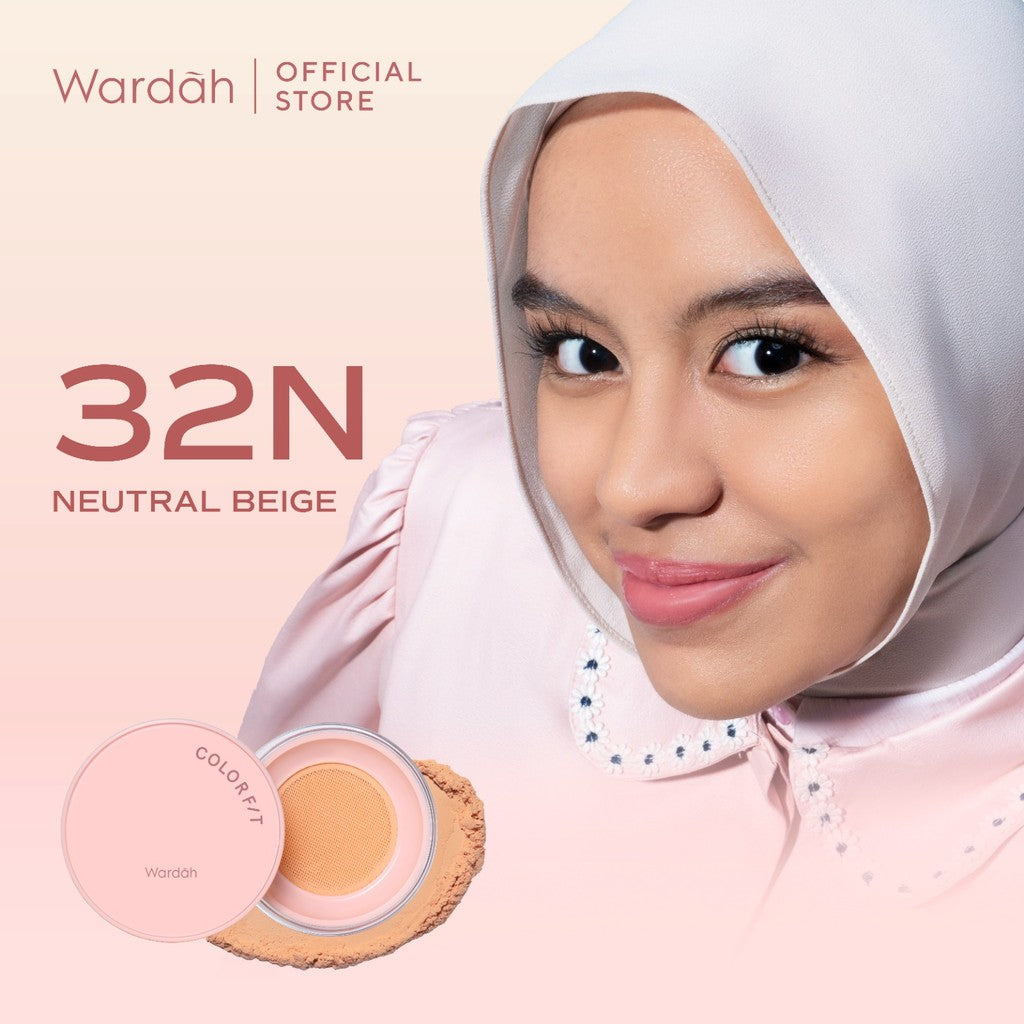 NEW! WARDAH Colorfit HD Blurify Loose Powder + WARDAH Lightening Fresh BB Tint 15ml - Base Makeup Super Ringan Habis Mandi SPF 32 PA+++ Serum Niacinamide, Flawless, Tahan Lama Air Keringat, Bedak Tabur Anak Sekolah Halus Long Lasting Oil Control - Makeup