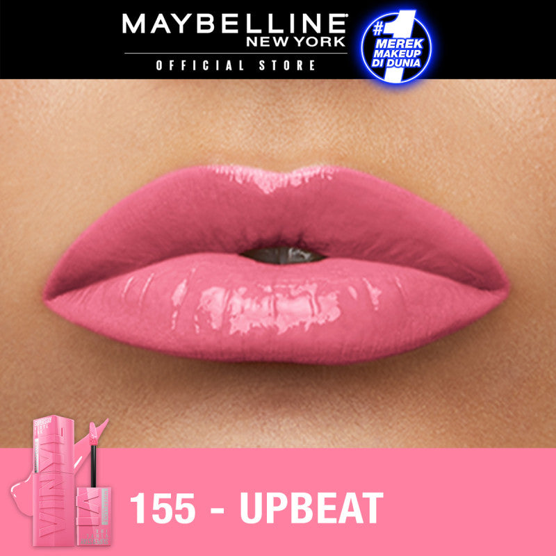 [4 NEW SHADES MILK TEA LIMITED EDITION] MAYBELLINE OFFICIAL Superstay Vinyl Ink 4.2 ml - Shiny Pigmented Liquid Lipstik Lipstick Make Up Lipcream Longlasting Waterproof Tahan Lama 16 Jam Lipstik Lipgloss Lipbalm Liptint