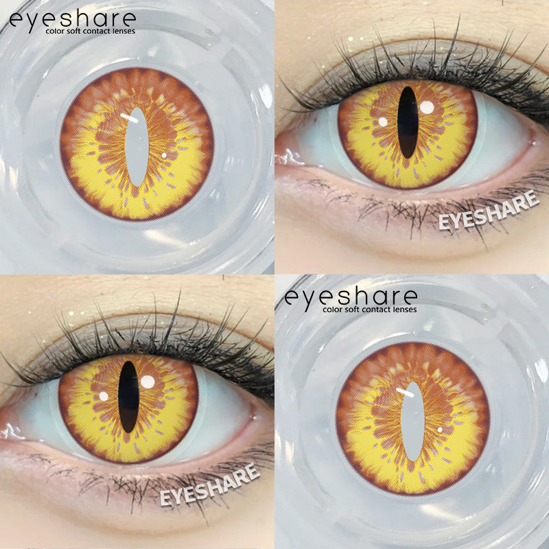 Eyeshare Softlens RHINE BLUE 14.5MM 1Pasang Lensa Kontak Big Eyes Cosplay Mata Halloween Softlen