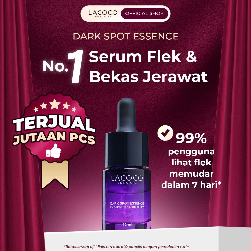 [BEST SELLING] Lacoco Dark Spot Essence Serum Penyamar Flek Hitam Noda Bekas Jerawat Tranexamic Acid Finally Something Glad True Skint