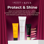 [LACOCO X KIVA] Lip Butter UV Protection Lip Glazed Tint Color Touch Up Makeup Melembapkan Hydrating Plumpy