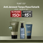 [KAHF BUNDLE 3IN1 PAKET PERAWATAN WAJAH : SKINCARE UNTUK KULIT BERJERAWAT & BERMINYAK] Paket Anti Jerawat Tanpa Rasa Ketarik (Face Wash + Toner + Sunscreen) - Suitable for Daily Use