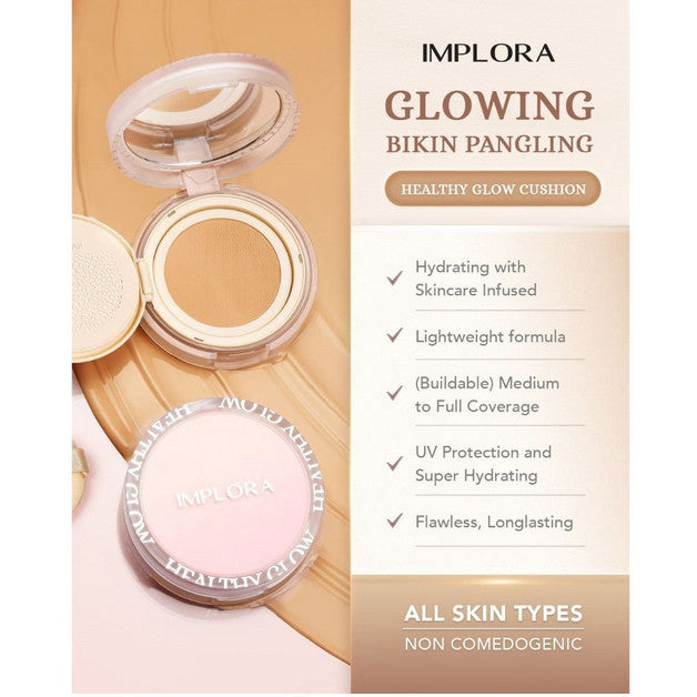 Implora Healthy Glow Cushion 13gr Reguler / Refill Pack