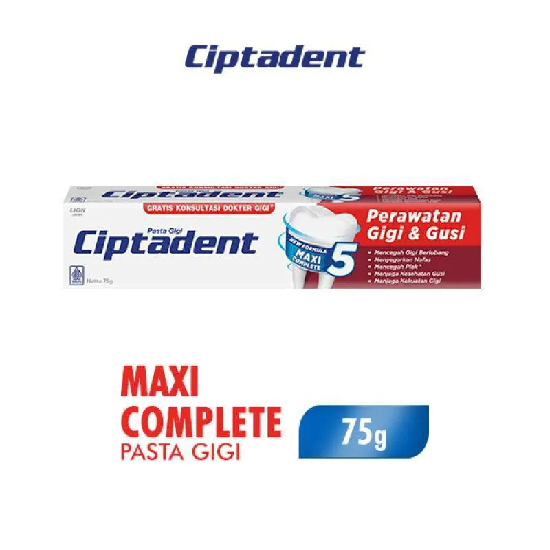 CIPTADENT Toothpaste 75g Tube / Pasta Gigi Dewasa Murah