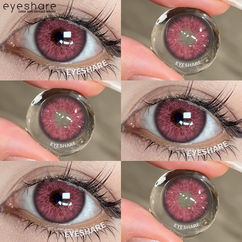 Eyeshare Softlens MONTREAL Gray Big Eyes 14.5mm 1Pasang Lensa Kontak Pupil Berwarna Terang