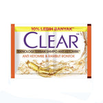 CLEAR Shampoo Sachet Renceng 12 Pcs | Shampo Clear Menthol Segar, Perawatan Komplit 10g