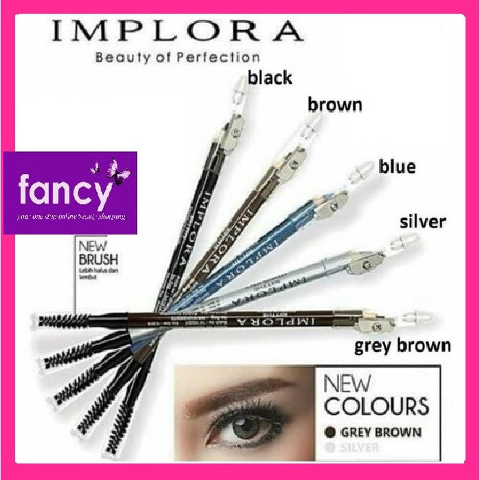 IMPLORA Soft Type Eyebrow Pencil (Pensil Alis)