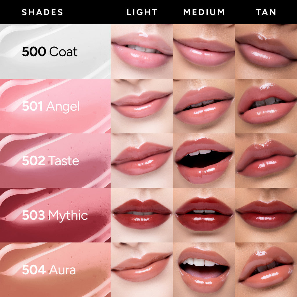 [SPECIAL 11.11] NEW! MAKE OVER Amplify Fluid Glass Lip Gloss - Peptide Plump Technology Hydrating Glossy Shine Non Sticky Buildable Color Lip Balm Comfort Moisturizing Plump Lips