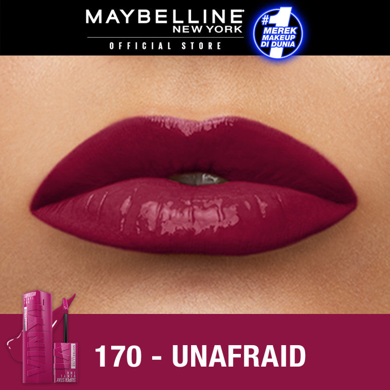 [4 NEW SHADES MILK TEA LIMITED EDITION] MAYBELLINE OFFICIAL Superstay Vinyl Ink 4.2 ml - Shiny Pigmented Liquid Lipstik Lipstick Make Up Lipcream Longlasting Waterproof Tahan Lama 16 Jam Lipstik Lipgloss Lipbalm Liptint