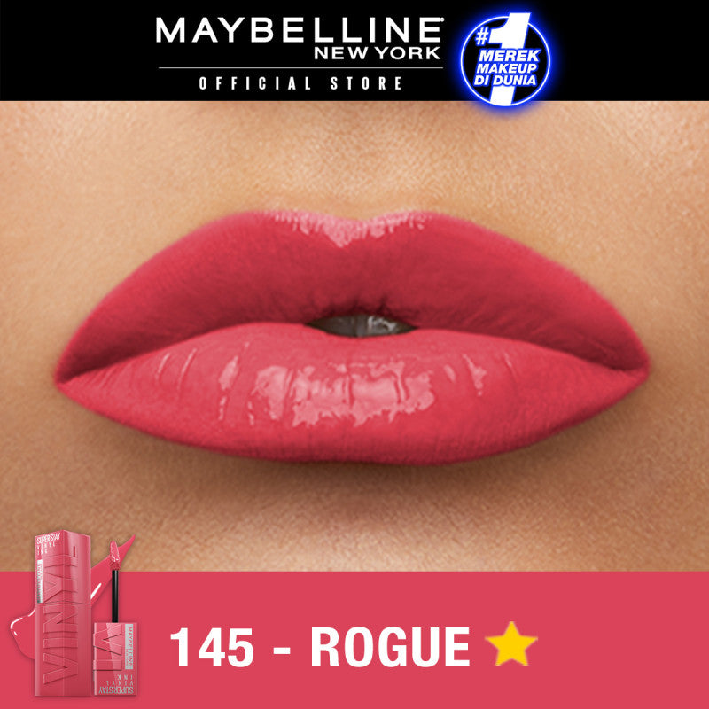 [4 NEW SHADES MILK TEA LIMITED EDITION] MAYBELLINE OFFICIAL Superstay Vinyl Ink 4.2 ml - Shiny Pigmented Liquid Lipstik Lipstick Make Up Lipcream Longlasting Waterproof Tahan Lama 16 Jam Lipstik Lipgloss Lipbalm Liptint
