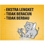 Lem Tikus Tube Cap Gajah 100ml Rat Glue Ekstra Lengket