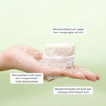[SPECIAL PRICE] Bar Soap Avoskin Naufa Pure Olive Oil 50gr-Sabun Kulit Berminyak
