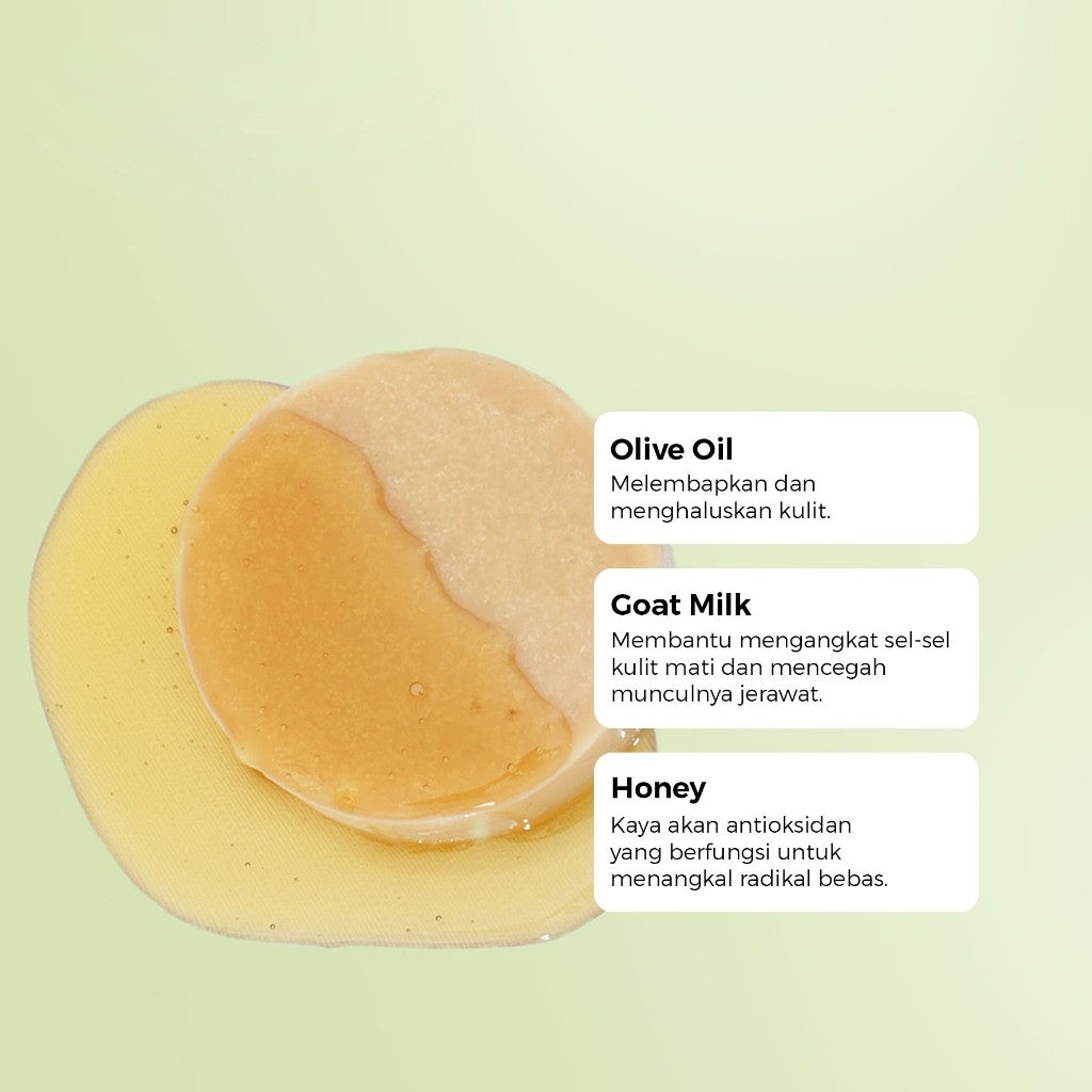 [SPECIAL PRICE] Bar Soap Avoskin Naufa Pure Olive Oil 50gr-Sabun Kulit Berminyak