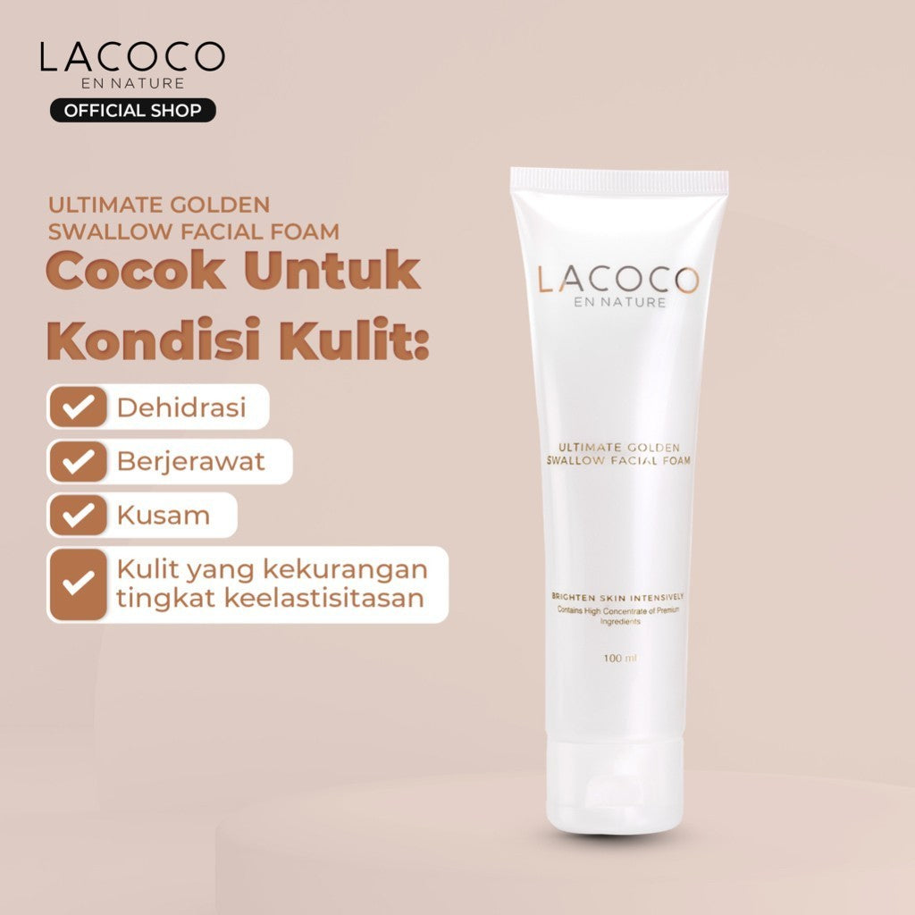 [SPECIAL PRICE] Lacoco Ultimate Golden Swallow Facial Foam 100ml